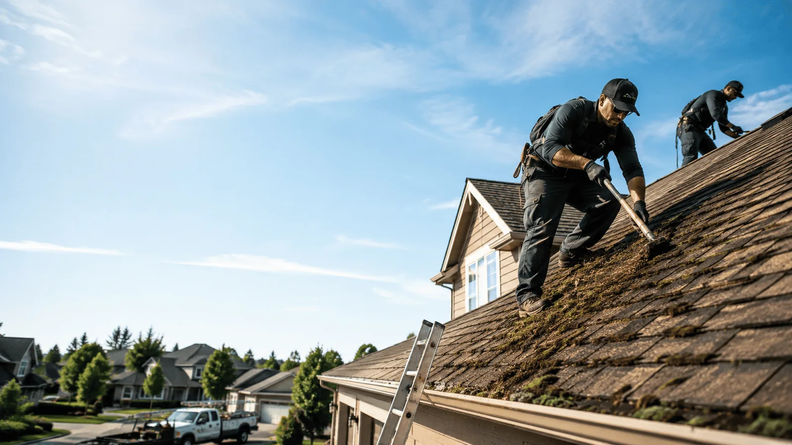 Roof Moss Removal in Milford, OH near me